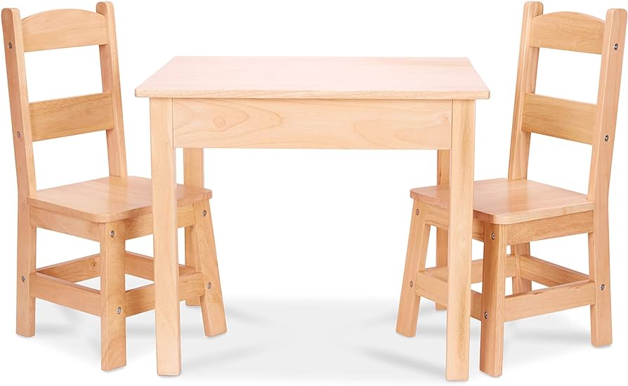 melissa and doug table and chairs